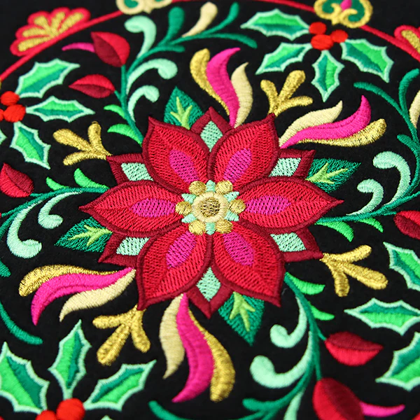 Festive Flowers Medallion - Image 4