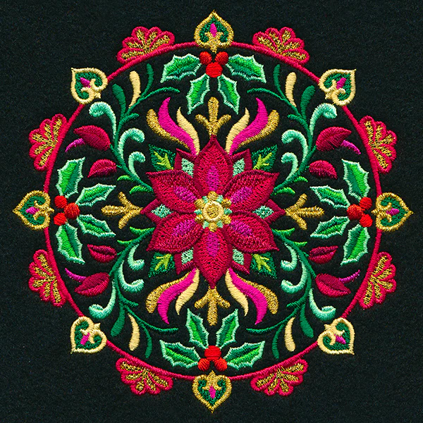 Festive Flowers Medallion - Image 7