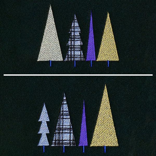 Festive Forest Border (Split) - Image 2