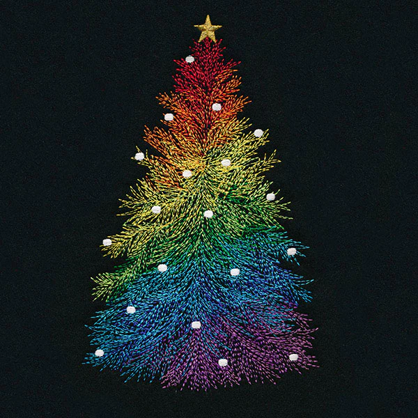 Festive Rainbow Tree - Image 9