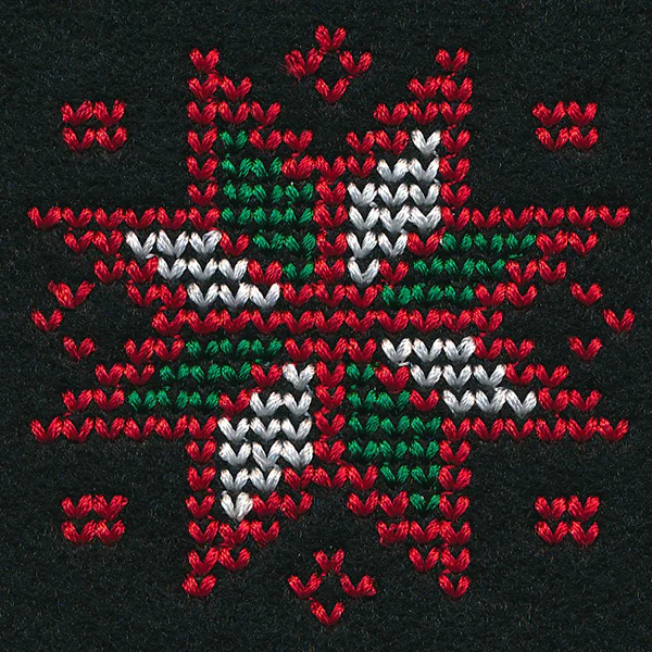 Festive Sweater Snowflake
