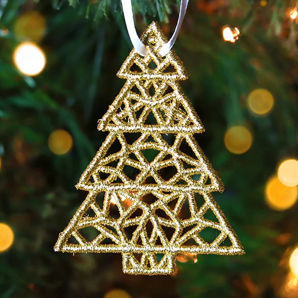 Festive Tidings Christmas Tree (Lace) - Image 5