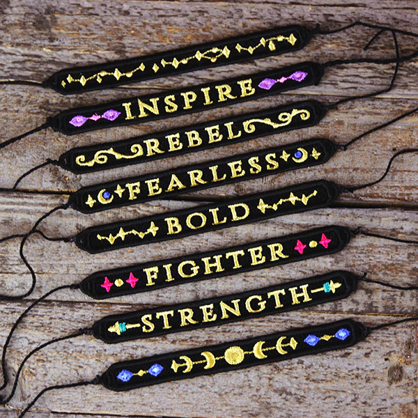 Fierce Affirmations Bracelet - Bold (Lace) - Image 3