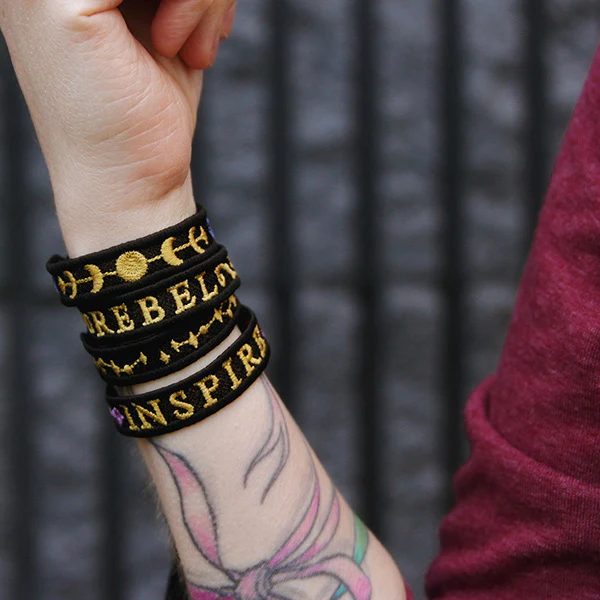 Fierce Affirmations Bracelet - Rebel (Lace) - Image 2