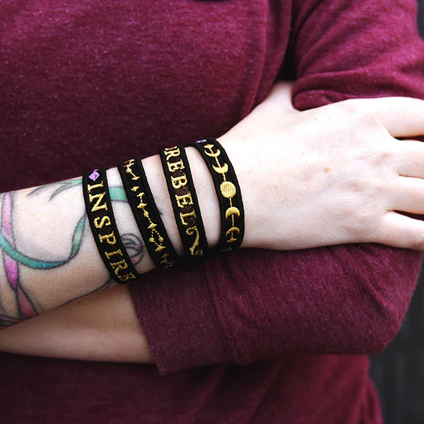 Fierce Affirmations Bracelet - Rebel (Lace) - Image 4