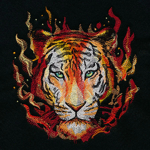 Fierce Through the Fire Tiger - Image 4