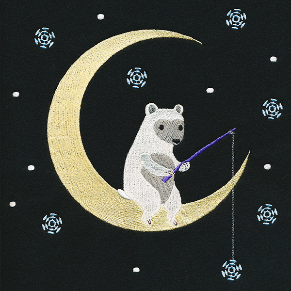 Fishing for Snowflakes Polar Bear - Image 5