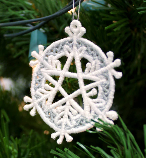 Five Elements Snowflake Ornament (Lace) - Image 2