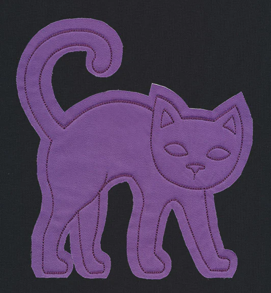 Flash Stitch - Cat (Applique) - Image 2