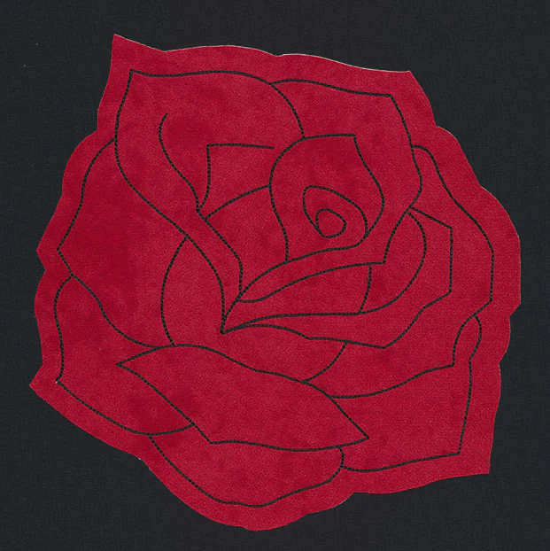 Flash Stitch - Rose (Applique)