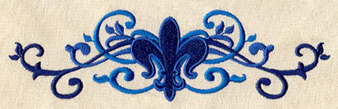 Fleur de Lis Border