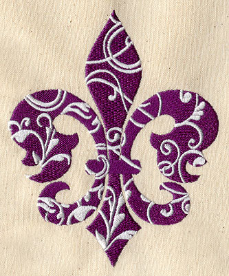 Fleur de Lis Swirls - Image 3