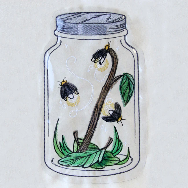 Flickering Fireflies (Vinyl Applique) - Image 8