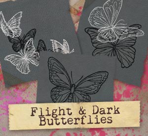 Flight & Dark Butterflies (Design Pack) - Image 3