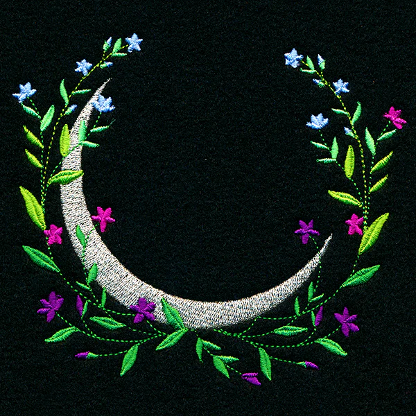 Floral Crescent Moon - Image 5