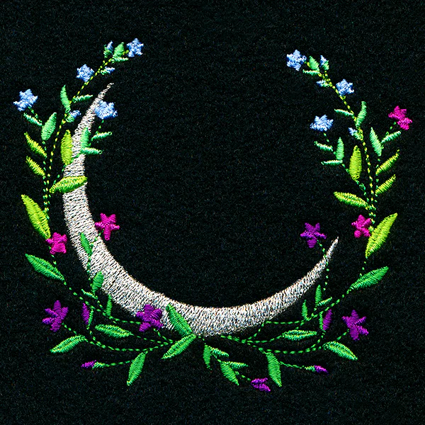 Floral Crescent Moon - Image 7