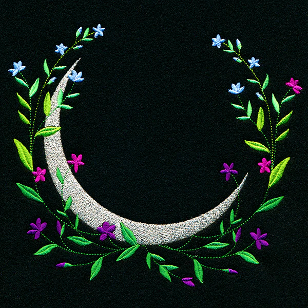 Floral Crescent Moon - Image 9