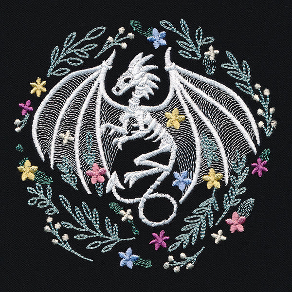 Floral Dragon Skeleton - Image 3