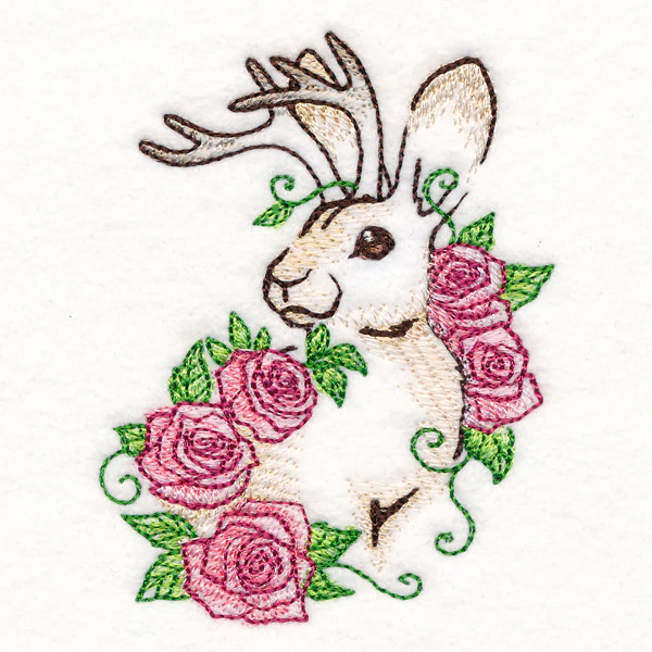 Floral Jackalope - Image 4