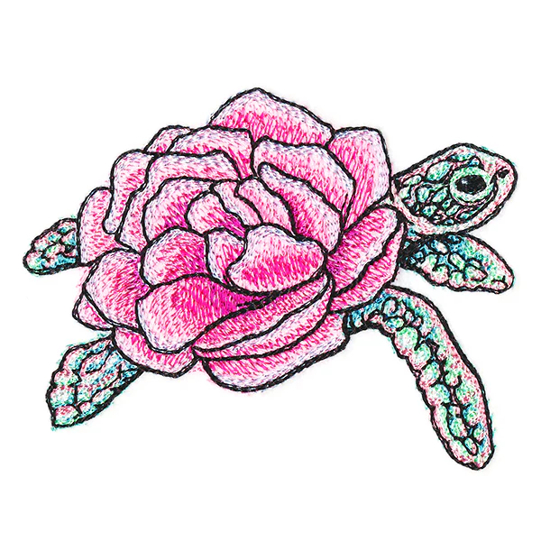 Floral Sea Turtle - Image 8