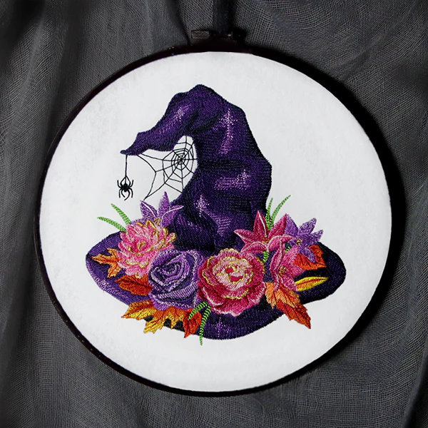 Floral Witch Hat - Image 4