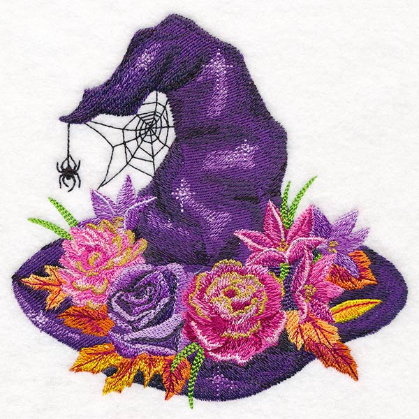 Floral Witch Hat - Image 5