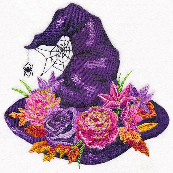 Floral Witch Hat - Image 9