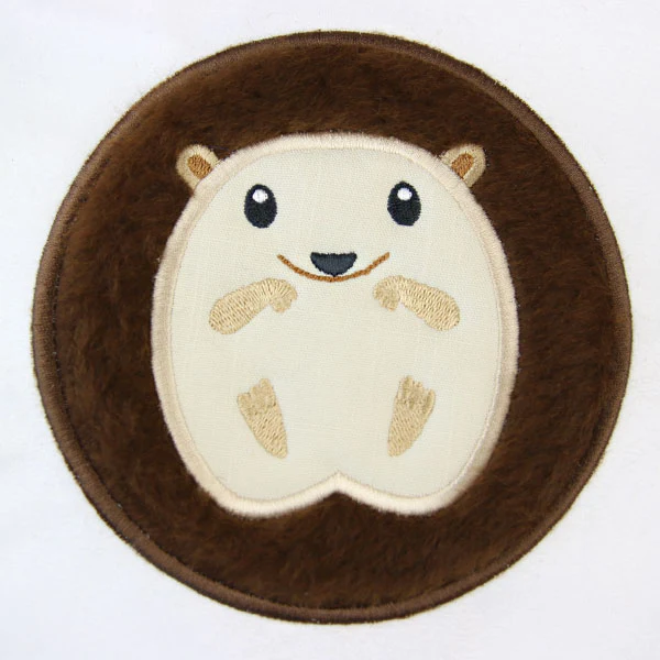 Fluffy Critters Hedgehog (Applique) - Image 2