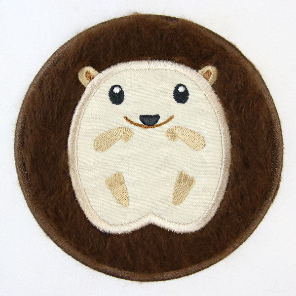 Fluffy Critters Hedgehog (Applique) - Image 3