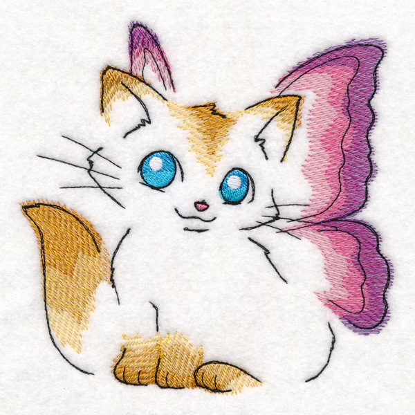 Fluffy Faerie Kitty - Image 2