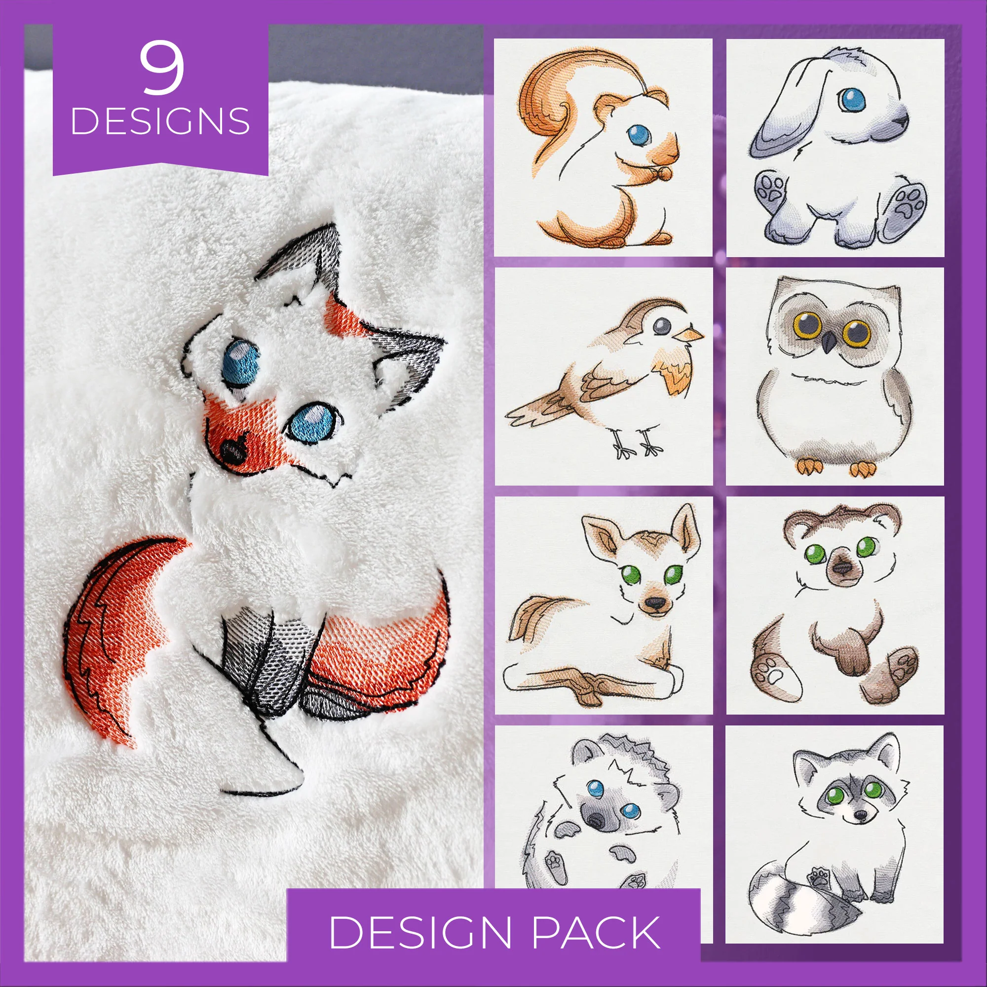 Fluffy Fauna (Design Pack) - Image 2