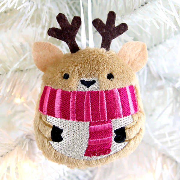Fluffy & Festive Reindeer (In-the-Hoop) - Image 3