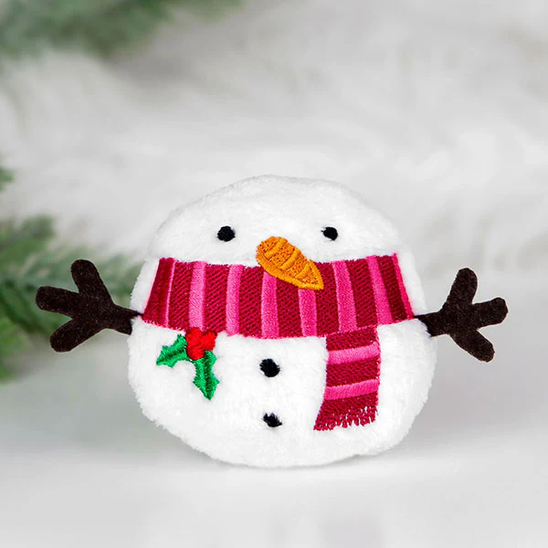 Fluffy & Festive Snowman (In-the-Hoop) - Image 3