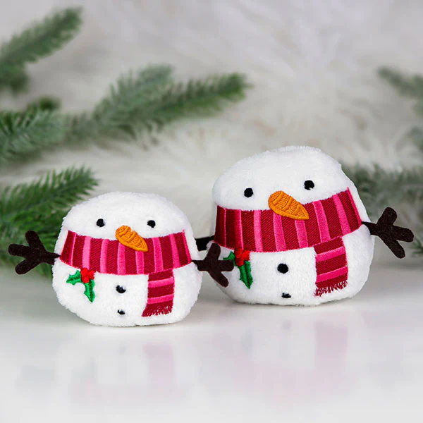 Fluffy & Festive Snowman (In-the-Hoop) - Image 6