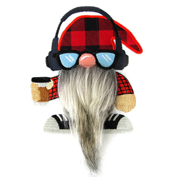 Fluffy Hipster Gnome (Applique) - Image 5
