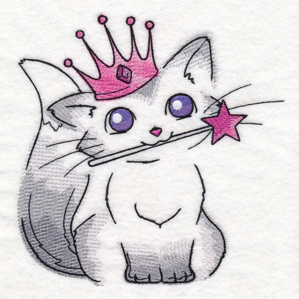 Fluffy Princess Kitty - Image 5