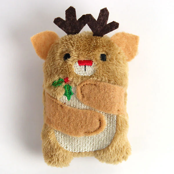 Fluffy Reindeer Candy Cane Holder (In-the-Hoop) - Image 5