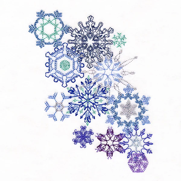 Flurries of Frost Snowflakes Spray - Image 3