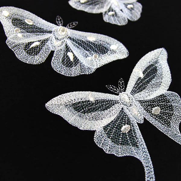Fluttering Moth Trio - Image 3