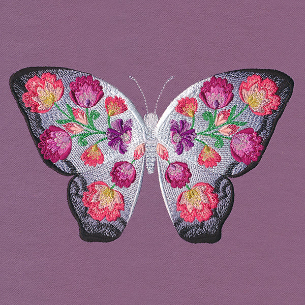 Folk Flowers Butterfly - Image 4