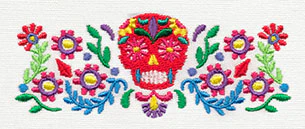 Folklorico - Calavera Border - Image 3