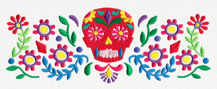 Folklorico - Calavera Border - Image 4
