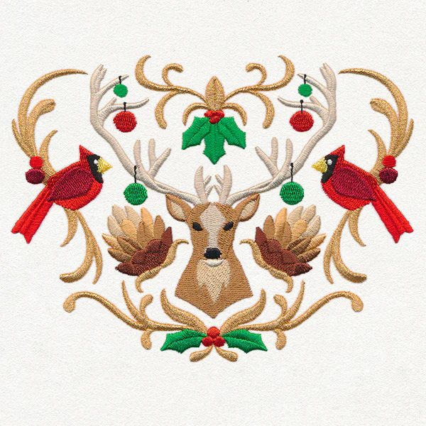 Folksy Christmas Crest - Image 3