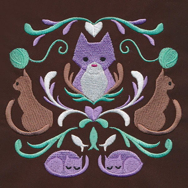Folksy Feline Crest - Image 3