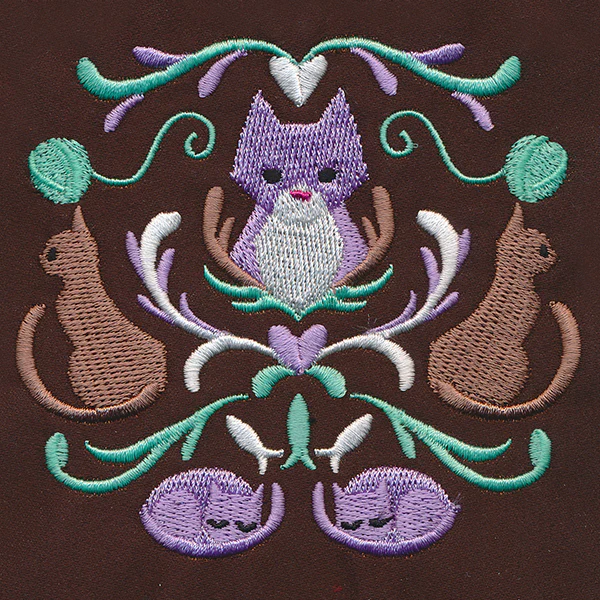 Folksy Feline Crest - Image 4