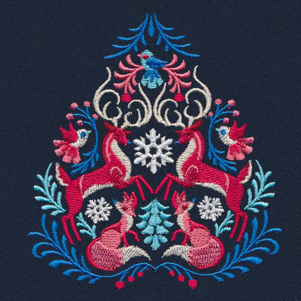 Folksy Winter Woodland Crest - Image 4