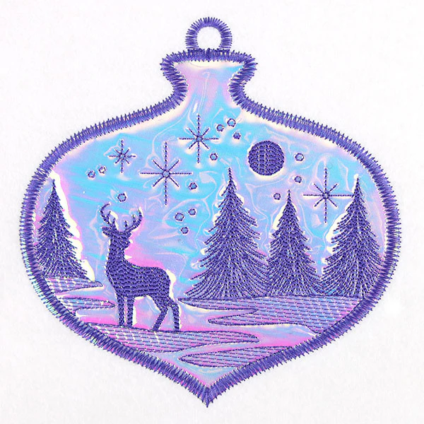 Forest Ornament Silhouette (Applique) (Mylar) - Image 3