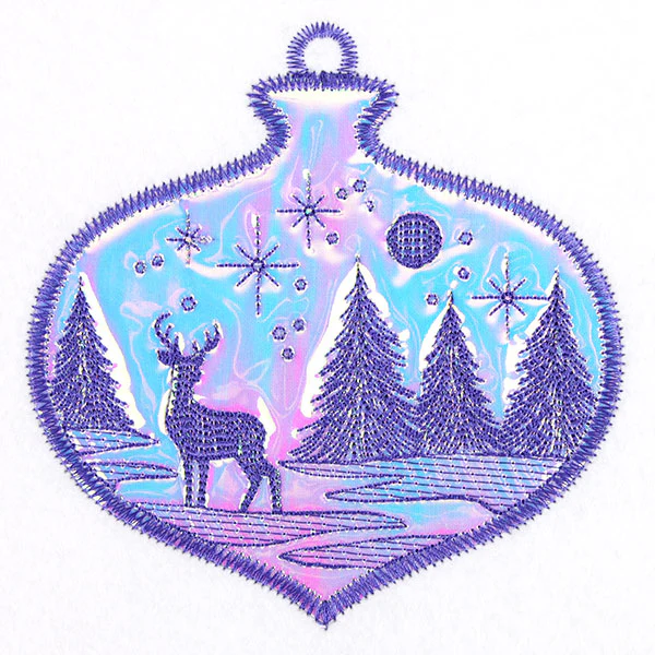 Forest Ornament Silhouette (Applique) (Mylar) - Image 5