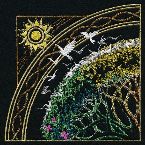 Four Seasons Kaleidoscope Tree - Summer - Image 13