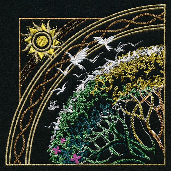 Four Seasons Kaleidoscope Tree - Summer - Image 4